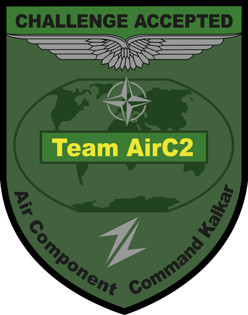 DEUEuropäische Union Air Command & Control Training Centre emblem