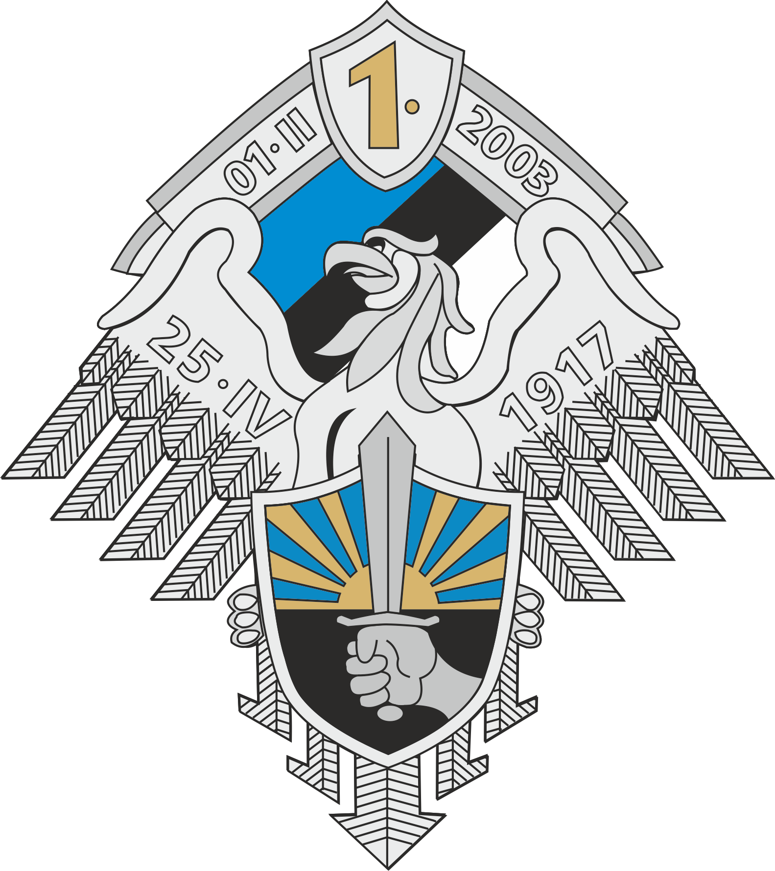 1. jalaväebrigaad emblem