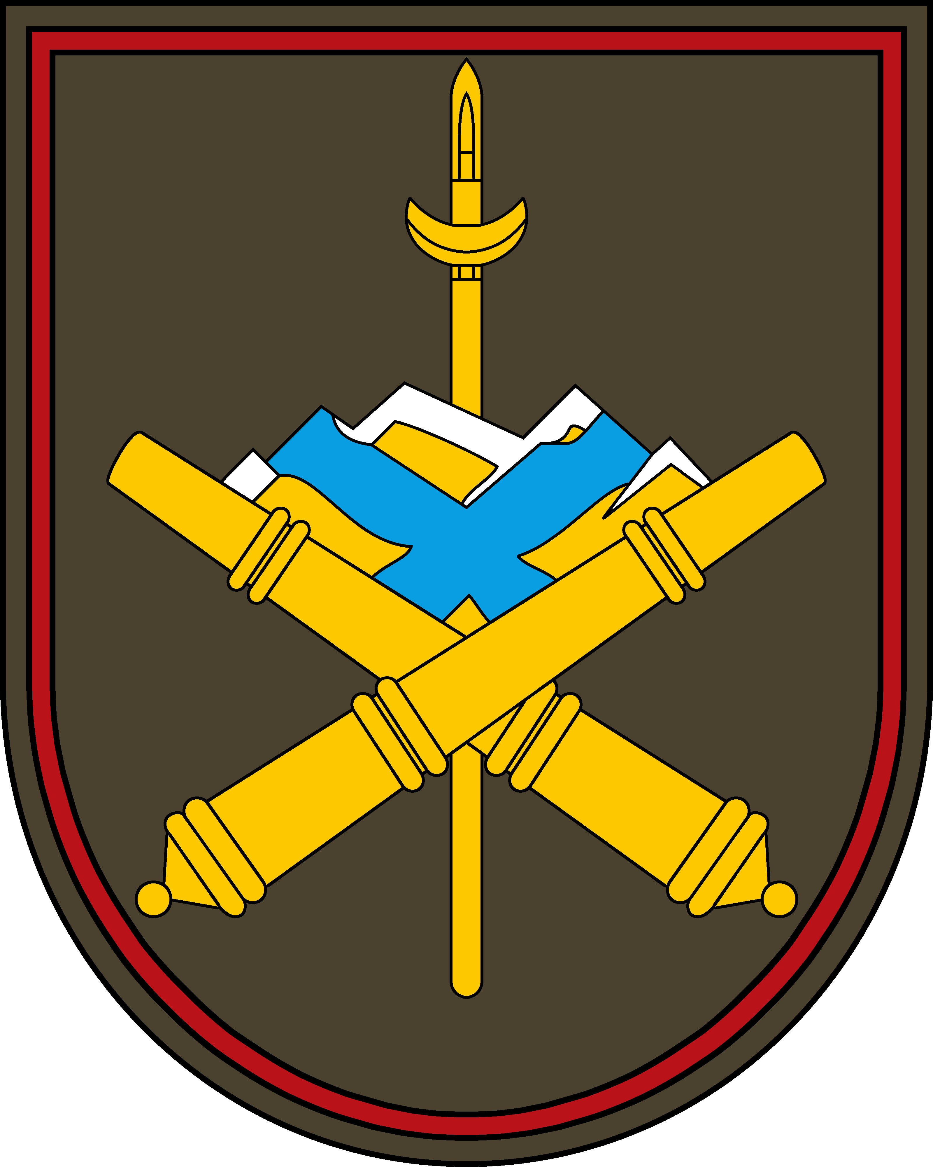 385th Artillery Brigade emblem